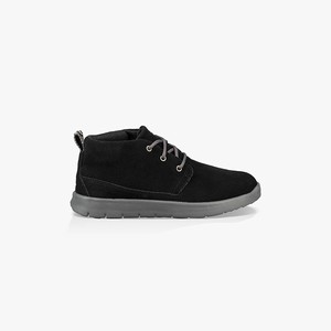 Ugg Canoe Suede Chukka Gymnastikskor Barn Svarta (946523OKF)